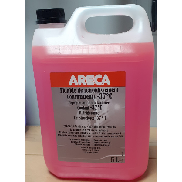 Liquide de refroidissement -37°c Rose