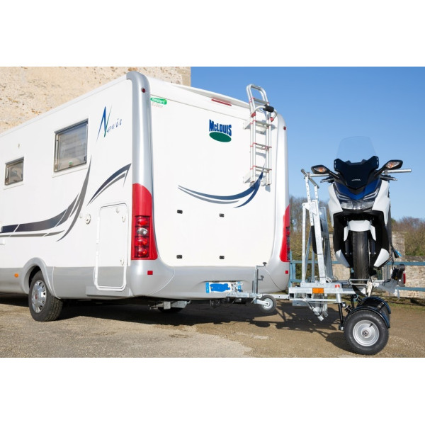 Remorque Moto camping car  Neuf , CCT4 avec Feux de Gabarit