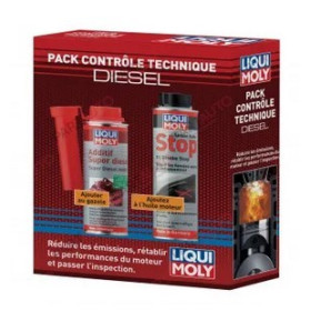 Pack contrôle technique Diesel - 600ML LIQUI MOLY
