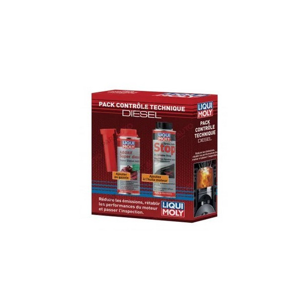 Pack contrôle technique Diesel - 600ML LIQUI MOLY