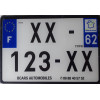 Plaque immatriculation CARRE
