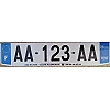 Plaque d'immatriculation Alizé Voiture NON SIV