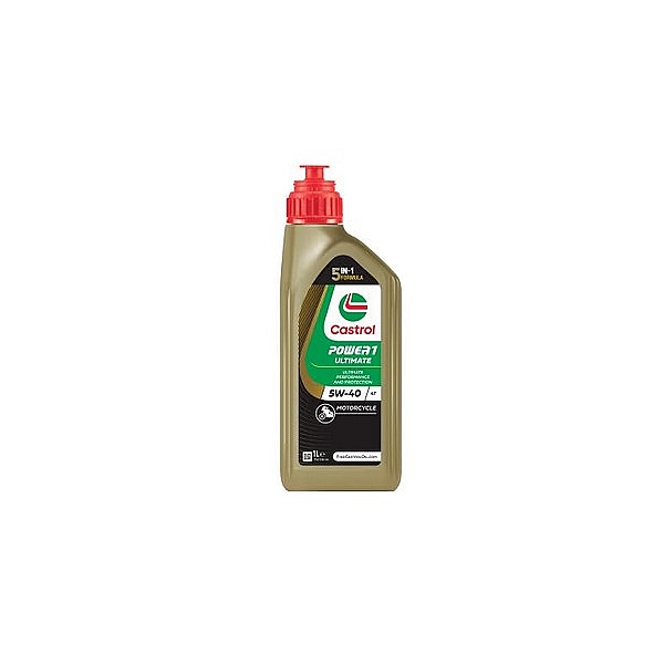Huile moto Castrol 4T 5w40 Power1 Ultimate 1L