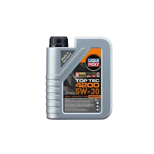 LIQUI MOLY top tec 4200 5w30LL III  New Generation Long life 1L
