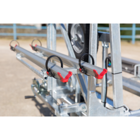 Porte vélo avant 1 rails pour remorque CCT4