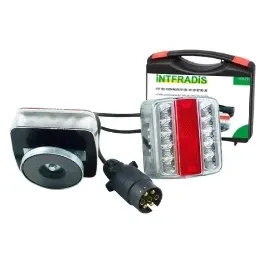 Coffret de 2 feux remorque led magnetique lwk0064